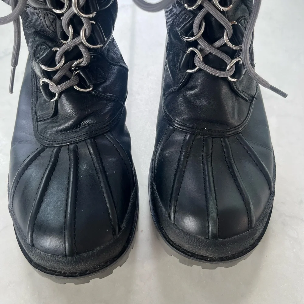 Coach Black Signature Laura Rain and Snow Boot Women’s 10